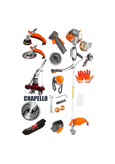 Staxx 20HPX ST20HCH Benzinli Yan Tırpan + Titanyum Chapello Aparatı