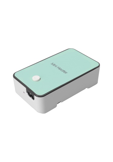 Tenfowee Masaüstü Mini Isıtıcı Ev Ofis Dorma Kullanıma Uygun Hızlı Isınma Ptc Teknoloji Çift Güvenlik Korumalı Mavi 110v Abd Standartı Diğer