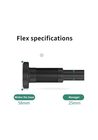 Qingmipy Stainless Steel Yeşil Uzayabilir Örtü Çubuğu - Duş Perdesi, Giysi Kurutma, 110-200cm, Delmezsiz Montaj Siyah