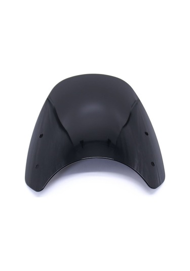 Xrl-df-7654 Ducatı İçin Motosiklet Far Retro Ön Cam Siyah