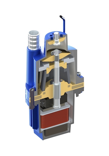 Atlas Adpb-f1 Elektromanyetik Dalgıç Pompa 1" Filatörlü 10 Metre