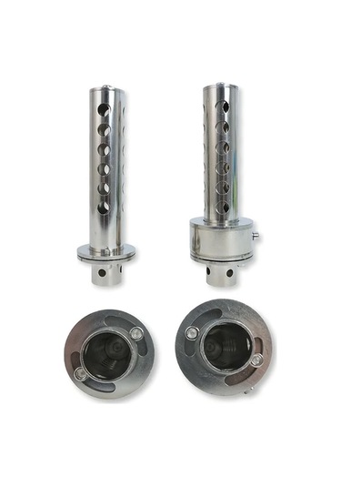 Hightower 1 Adet 48mm Evrensel Motor Egzoz Boru Aksesuarları Modifikasyon Parçaları