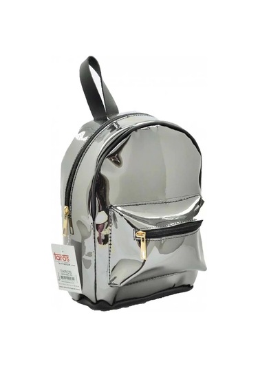 Taros Sırt Çantası Metalik Füme 4701 Diğer