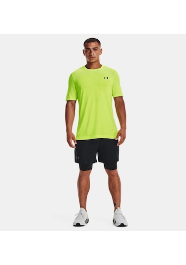 Under Armour Erkek UA Vanish Woven 2’si 1 Arada Şort 1373764-002 Siyah