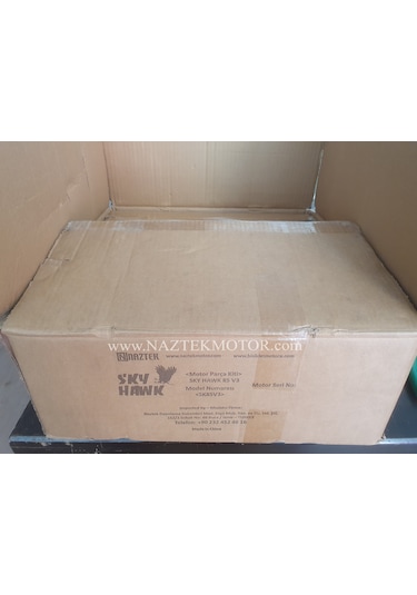 Skyhawk 85cc 2 Zamanlı Benzinli Bisiklet Motor Kiti Çok Renkli