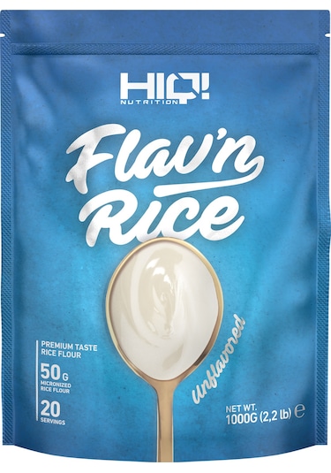 Hıq Flav'n Rice 1000g Unflavored