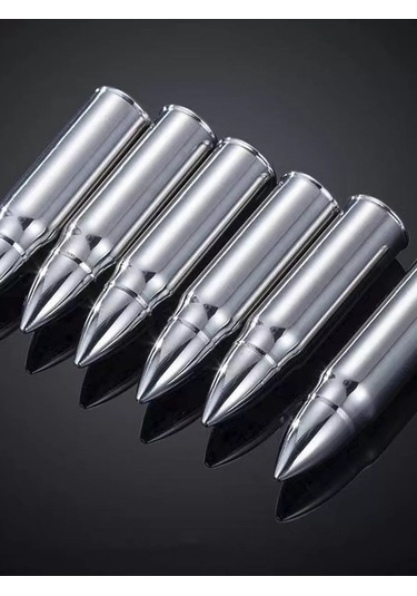 Maks Wıne Soğutucu Çelik Küpler 6 Parça Çubuk 177833112 Gri