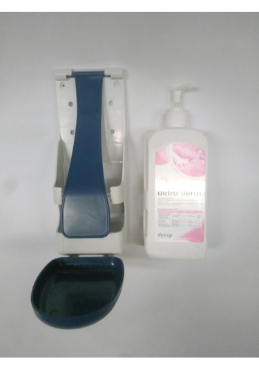 Detrox Detro Derm El Dezenfektanı ve Manuel Duvar Dispenseri 1 L