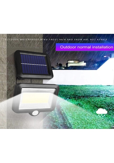 Forlife 60 W Güneş Enerjili Solar Sokak Projektör Lambası (537293467)