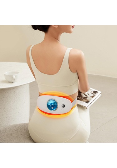 Suntek 3 Isıtma Seviyesi Ile Adet Pedi Taşınabilir Beyaz