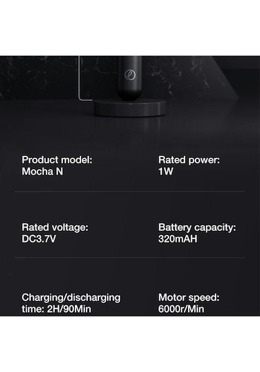 Xiaomi Enchen Elektrikli Burun Kılı Düzeltici Mini Şarj Edilebilir Burun Kılı Aparatı Ipx7 Su Geçirmez Yıkanabilir Burun Deliği Temizleyici