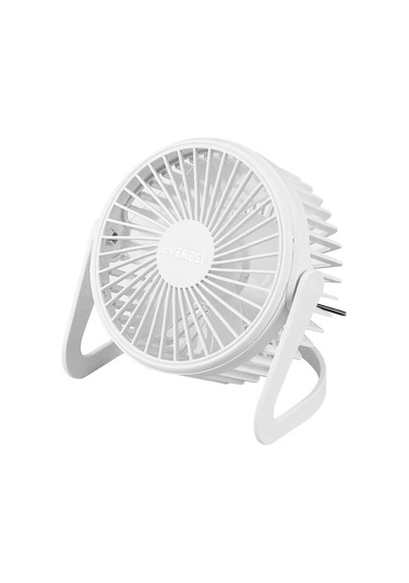 Everest EFN-505 Masaüstü Beyaz Usb Fan (145mmx141mmx105 mm)