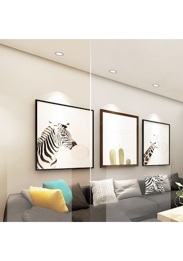 Xindoker Gömülü Led Anti-glare Spot Işık - 6w 4000k 75mm Açık, 45 Ayarlanabilir, 80 Crı Göz Koruyucu Yumuşak Işık, Tavan/duvar Uyumlu Sıcak Beyaz