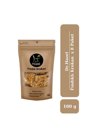 Drhazel Fındıklı Krokan 100 G X 8 Paket