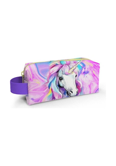 Coral High Kids Renkli Unicorn Desenli Kalem Çantası 22074