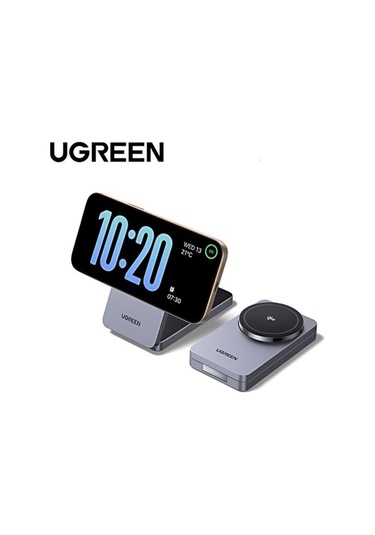 Ugreen 45023 2in1 Magsafe Kablosuz Hızlı Şarj Aleti (Outlet)