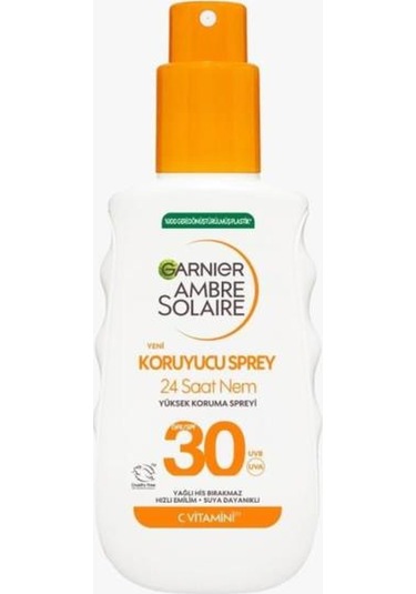 Garnier Ambre Solaire 24 Saat Nem Çok Yüksek Koruma Spreyi Spf30 150ml 3600542625012-10786