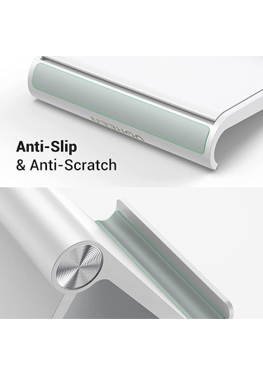 Cbtx Ugreen 50748 İpad Pro 11 İle Uyumlu Telefon Tutucu İpad Mini 6 Air İphone 13 Pro Max Galaxy S21 - Beyaz