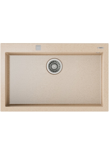 Teka Forsquare 72.40 Tg Tek Hazneli Tegranite+ Eviye - Avena Bej - 115230002