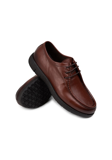 Deery Hakiki Deri Bakır Rengi Erkek Günlük Ayakkabı - 01971mbkrc01 Bakır