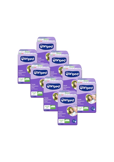 Canped Yatak Koruyucu Örtü 60 x 90 CM 80 Adet