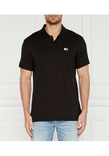 Tommyhilfiger Polo Yaka Logo Pike Polo T-shirt Siyah