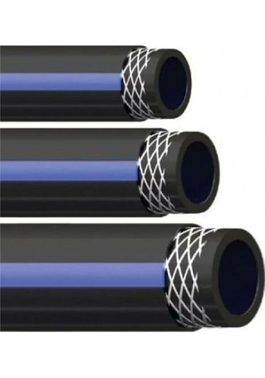 1'' Thermo Kauçuk Hortum Termo Kaucuk Iplikli 32 Lik Hortum 50 Metre