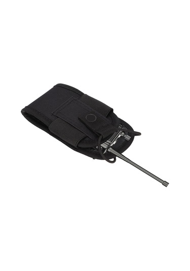 Mufunye Sürekli Dayanıklı Nylon Çadır Sepeti, Av Ve Bisiklet Turları İçin Uyumlu, Su Geçirmez, Çok Amaçlı Taşıma Çantası Siyah Siyah