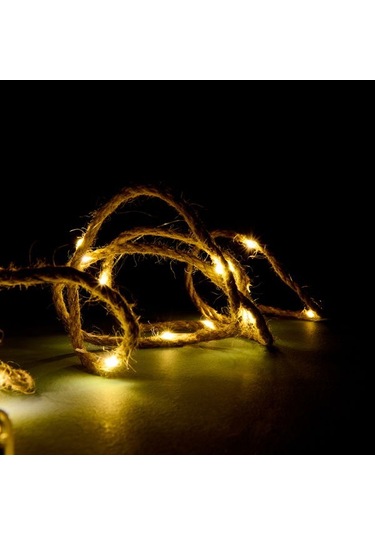 Kpm Led Halat Zincir - Bej - 5 M Bej