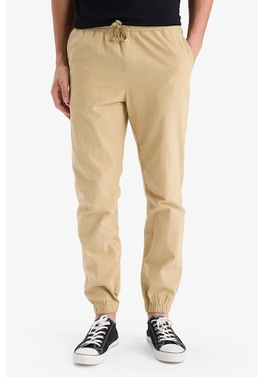 DeFacto %100 Pamuk Kargo Jogger Pantolon Üç Cepli E0834AX25SMBG109