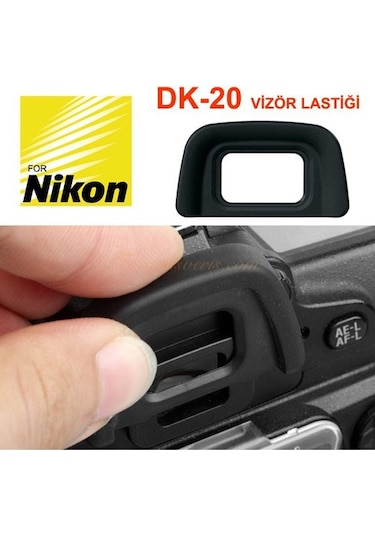 Raypro Nikon D3000 D3100 D3200 D5100 D5200 için Dk-20 Vizör Lastiği