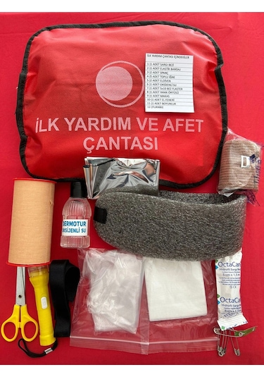 İlk Yardım Ve Afet Çantası