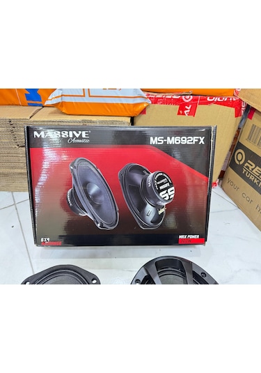Ms-m692fx Deprem Serisi Oval 6x9 Oto Midrange Hoparlör Çifti 600w