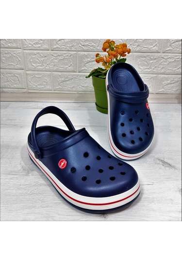 Akınalbella 195 Lacivert Hastane Aşçı Hafif Rahat Sabo Terlik 001