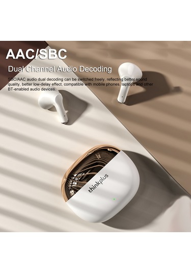 Mufunye Gerçek Kablosuz Bluetooth Kulaklık, Bluetooth 5.1, Dokunmatik Kontrol, Beyaz