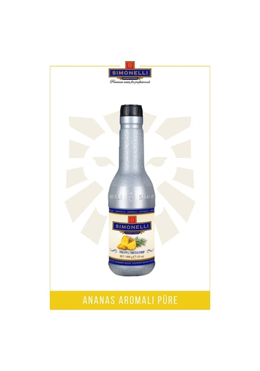 Simonelli Ananas Meyve Püresi 1 KG