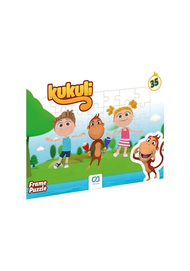 Ca Games Ca 5137-5138 Kukuli Frame Puzzle 35 Parça