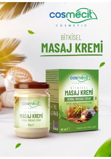 Cosmecit Bitkisel Masaj Kremi 90 G