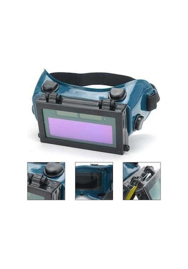 Novahub Jms Kararan Lcd Kaynak Gözlüğü, Otomatik Göz Koruma, Güneş Lityum Pil, Mıg/tıg/mma Uygun, Otomatik Karartma Filtre