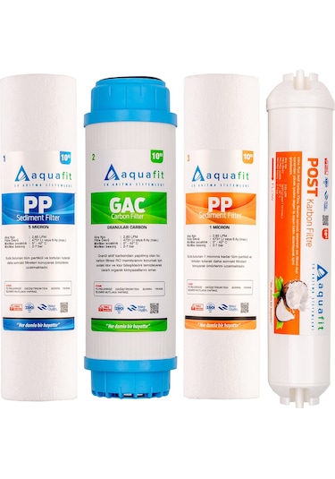 Su Arıtma Filtresi İhlas Aura Cebilon Compact 101 Mc Uyumlu 4’lü Set Silver Ve Platinum Uyumlu Değil