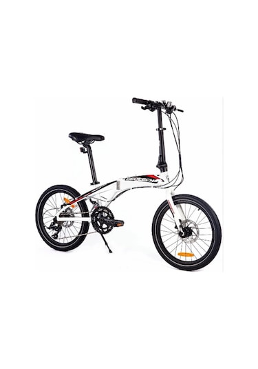 Geotech Fold Up 20.0 20 Jant 18 Vites Hd Katlanır Bisiklet Beyaz - Siyah