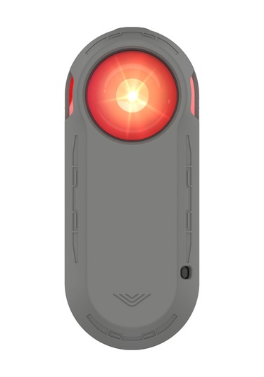 Garmin Varia Rtl515 Bisiklet Işık Bisiklet Radar Koruma Kolu Silikon Kılıf Toz Geçirmez Yumuşak Kapak - Koyu Gri