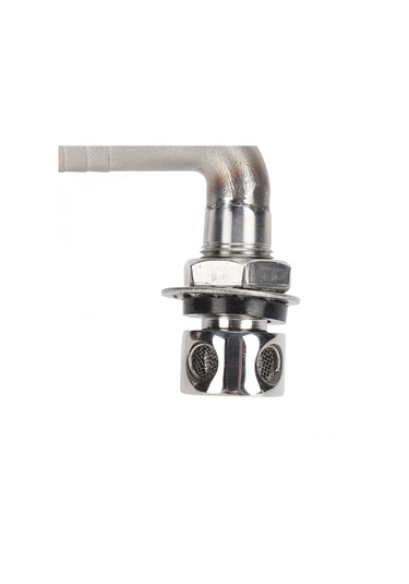 Dianziye Tekne Yakıt Deposu Havalandırıcısı 90 Derece - 316 Paslanmaz Çelik, M16 Uçak, 4 Delikli, Deniz Ortağı, Kolay Kurulum, Tuzlu Su Dayanıklı