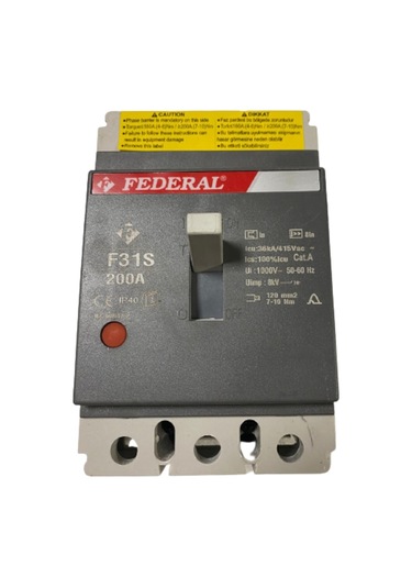 Federal F31S 200A Kompakt Şalter Sabit