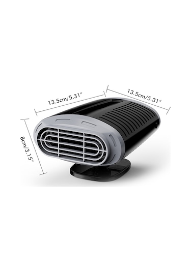 12v 24v Elektrikli Araba Kamyon Isıtıcı Sıcak Soğuk Rüzgar Buz Çözücü Fan Araç Isıtıcı