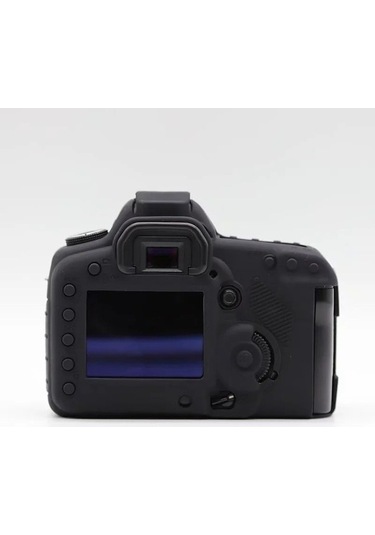 Pazly Canon Eos 5d2 / 5d Mark Iı Silikon Kılıf, Dslr Fotoğraf Makinesi Koruma Kapağı - Siyah