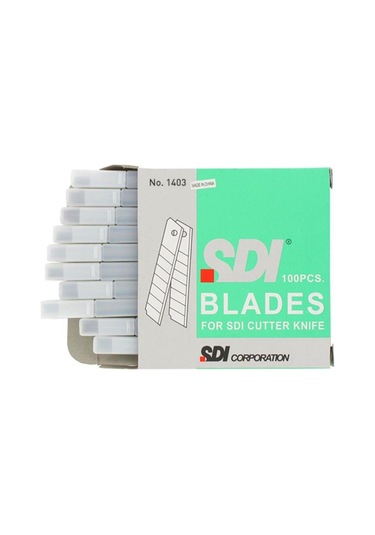 SDI Dar Maket Bıçağı Yedeği 1403 (1 Paket 10 Tüp 100 Adet)