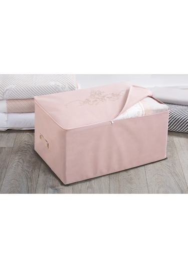 Madame Coco Çiçek Desen Baskılı Hurç Bhu-0464x41x35cm-pudra Pudra