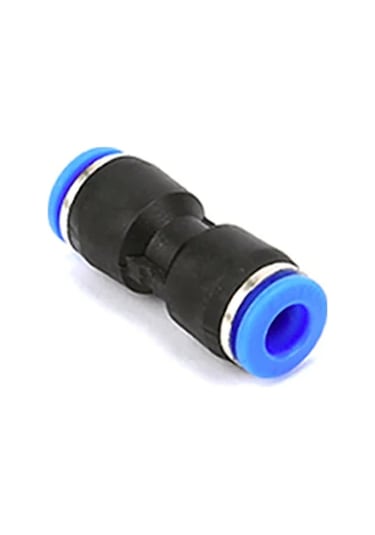 Unicomlifeerp Pneumatik Tüp Bağlantı Parçası, Hızlı Hava Ve Su Hortumu Bağlantısı, Od 4-12mm, Çoklu Tip Şeffaf 1/8"