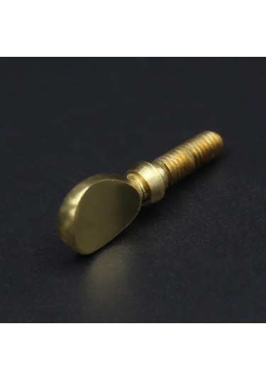 Hfambition Altın Renkli Saksafon Boyun Vidalı, Bakır Malzeme, Dayanıklı, Kolay Kurulum, El İle Sıkabilir, Standart Saksafonlar İçin Uygun